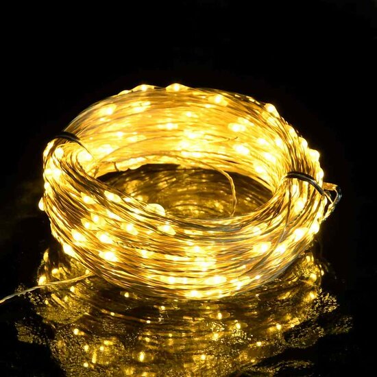 Lichtslinger Met 150 Led&#039;s 15 m Warmwit