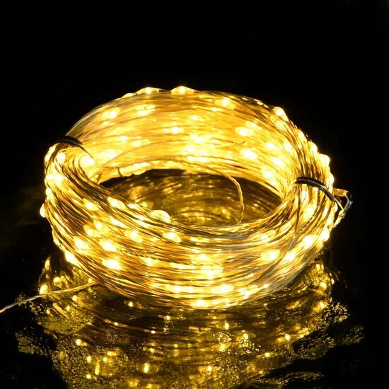Lichtslinger Met 300 Led&#039;s 30 m Warmwit