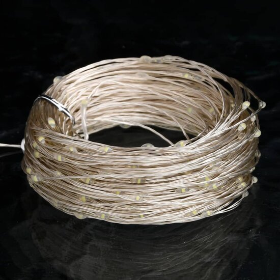 Lichtslinger met 300 LED&#039;s 30 m koudwit