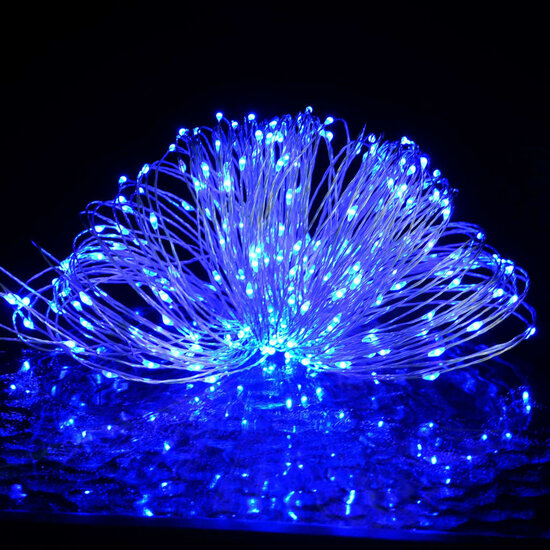 Lichtslinger met 150 LED&#039;s 15 m blauw
