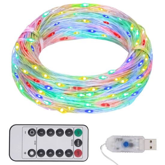 Lichtslinger Met 150 Led&#039;s Meerkleurig 15 m Multikleur