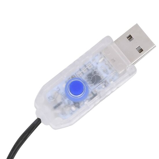 Lichtsnoer 400 Led&#039;s Voor Binnen En Buiten 40 m Koudwit