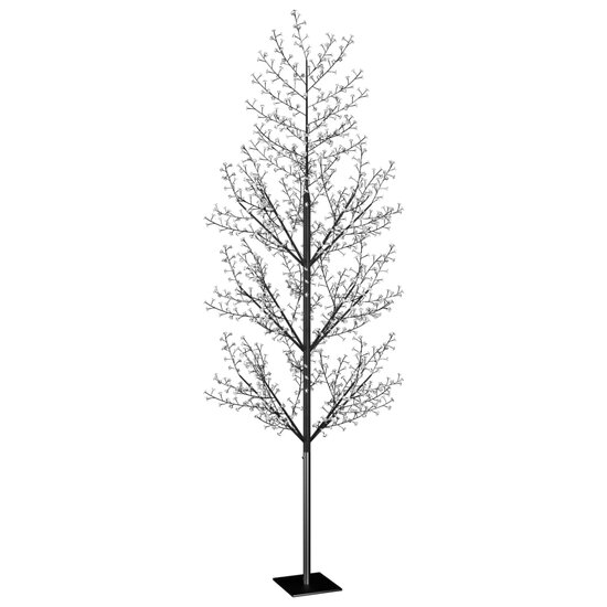 Kerstboom 1200 Led&#039;s Licht Kersenbloesem 400 cm Blauw