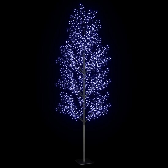Kerstboom 1200 Led&#039;s Licht Kersenbloesem 400 cm Blauw