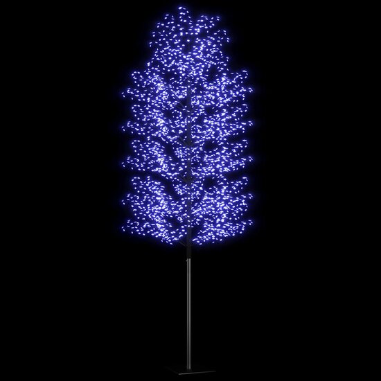 Kerstboom 2000 LED&#039;s blauw licht kersenbloesem 500 cm