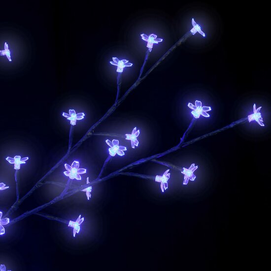 Kerstboom 2000 LED&#039;s blauw licht kersenbloesem 500 cm