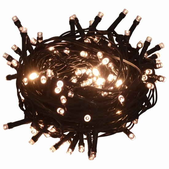 Lichtsnoer 2000 LED&#039;s voor binnen en buiten IP44 200 m warmwit