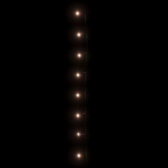 Lichtsnoer 2000 LED&#039;s voor binnen en buiten IP44 200 m warmwit