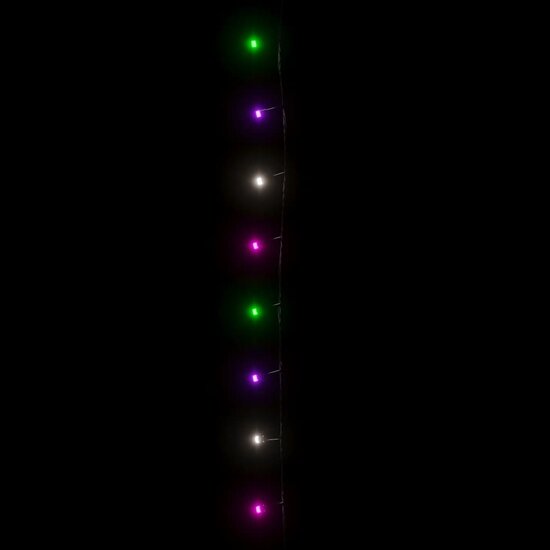 Lichtslinger met 300 LED&#039;s 30 m PVC meerkleurig pastel