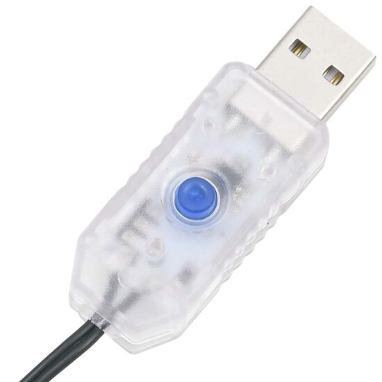 Lichtslinger Met 150 Led&#039;s Warmwit Pvc 15 m