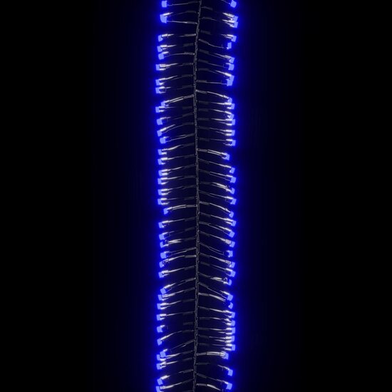 Lichtslinger Cluster Met 400 Led&#039;s 7,4 M Pvc 7.4 m Blauw en donkergroen