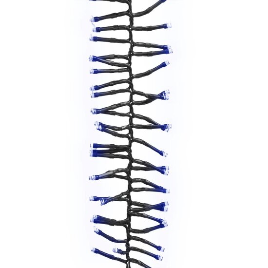 Lichtslinger Cluster Met 1000 Led&#039;s Pvc 11 m Blauw en donkergroen