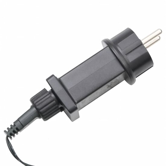 Lichtslinger cluster met 3000 LED&#039;s pastel meerkleurig 23 m PVC