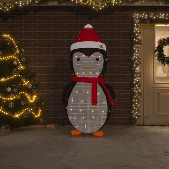 Kerstpingu&iuml;n Decoratief Led 180 Cm Luxe Stof