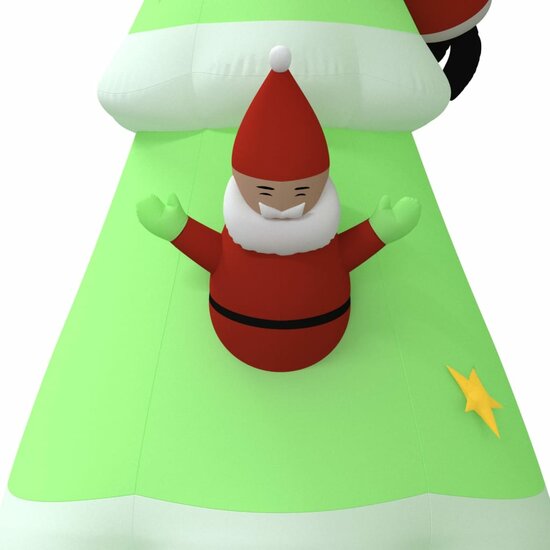Kerstboom Opblaasbaar Met Led&#039;s 500 Cm 1