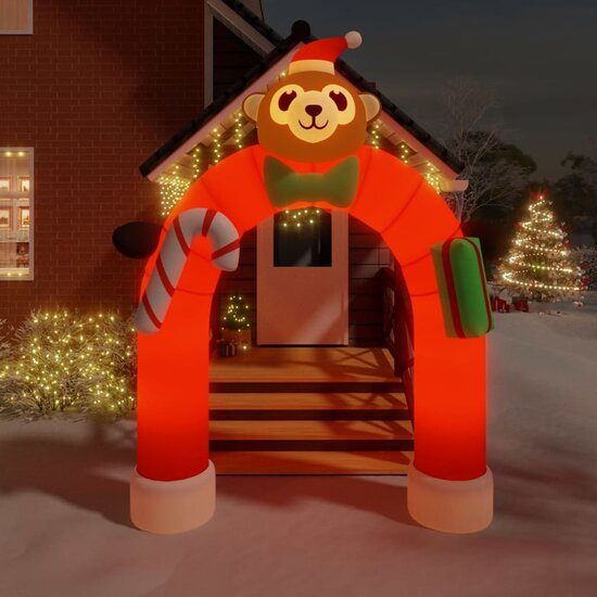 Kerstboog Opblaasbaar Met Led&#039;s 380 Cm 1