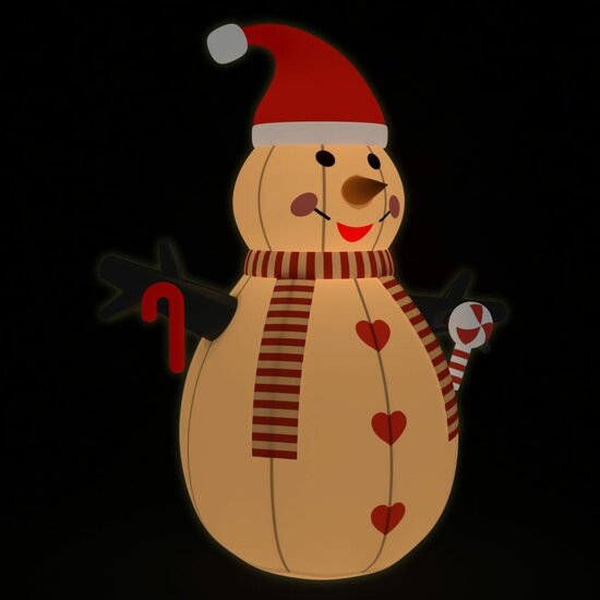 Sneeuwpop Opblaasbaar Met Led-Verlichting 360 cm