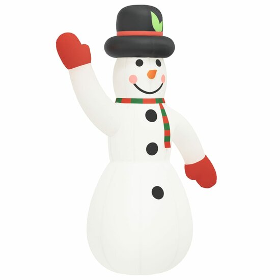 Sneeuwpop Met Led&#039;s Opblaasbaar 1000 cm
