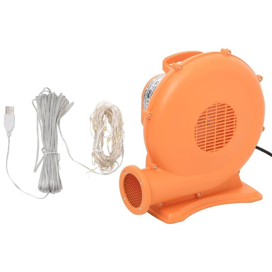 Sneeuwpop Met Led&#039;s Opblaasbaar 1000 cm