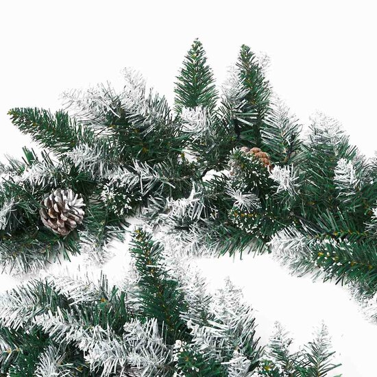 Kerstslinger Met Led-Lampjes 2,7 M Pvc Groen 2.7 m