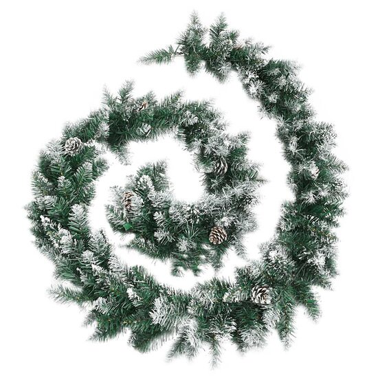 Kerstslinger Met Led-Lampjes 5,2 M Pvc Groen 5.2 m