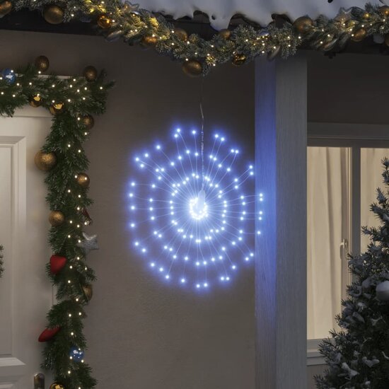Kerstverlichting Vuurwerk 140 Te Led&#039;s 17 Cm Koudwit