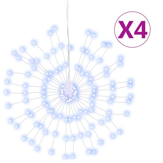Kerstverlichting Vuurwerk 140 Te Led&#039;s 17 Cm Koudwit