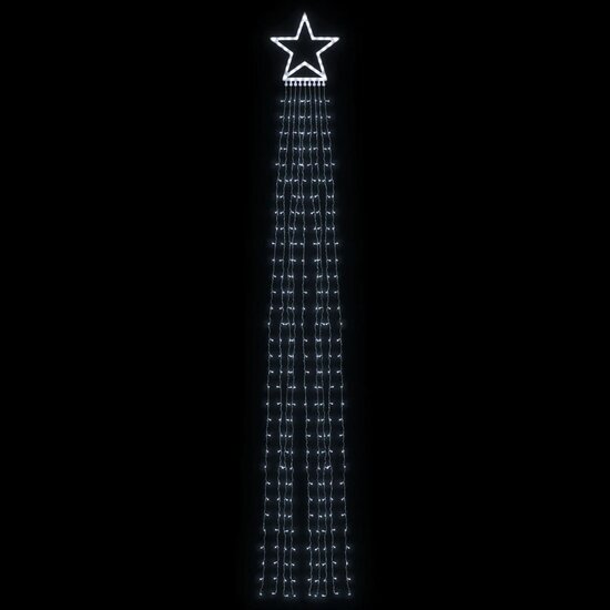 Kerstboomverlichting 320 Te Led&#039;s 375 Cm Koudwit