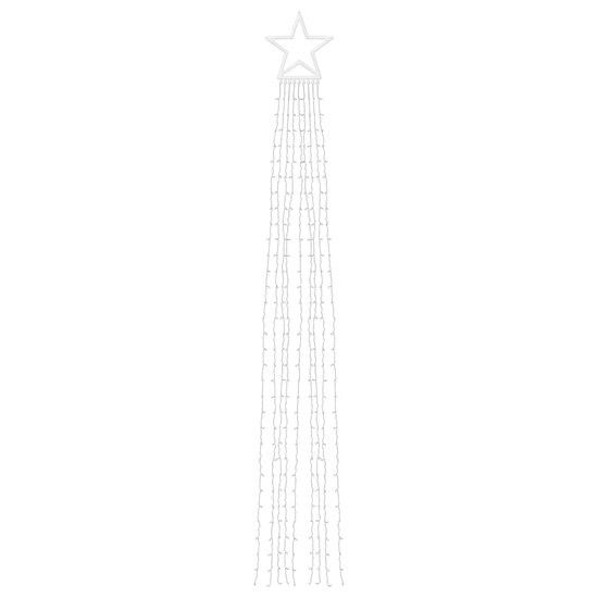 Kerstboomverlichting 320 Te Led&#039;s 375 Cm Koudwit