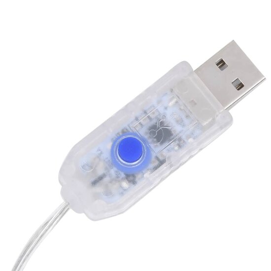 Kerstboomverlichting 320 Te Led&#039;s 375 Cm Koudwit