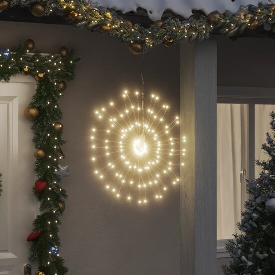 Kerstverlichting Vuurwerk 140 Te Led&#039;s 17 Cm Warmwit