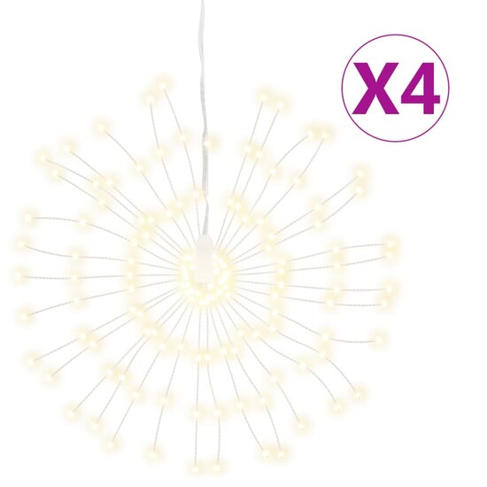Kerstverlichting Vuurwerk 140 Te Led&#039;s 17 Cm Warmwit