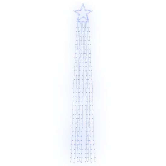 Kerstboomverlichting 320 E Led&#039;s 375 Cm Blauw