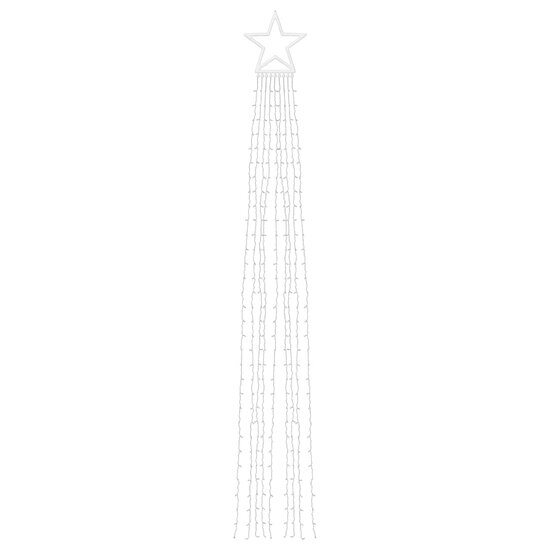 Kerstboomverlichting 320 E Led&#039;s 375 Cm Blauw