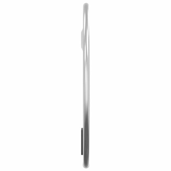 Wandspiegel rond &Oslash;20 cm zilverkleurig