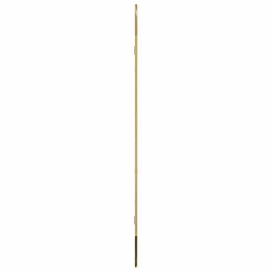 Wandspiegel 90x40 cm ovaal goudkleurig
