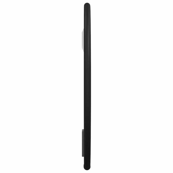 Wandspiegel rond &Oslash;20 cm zwart