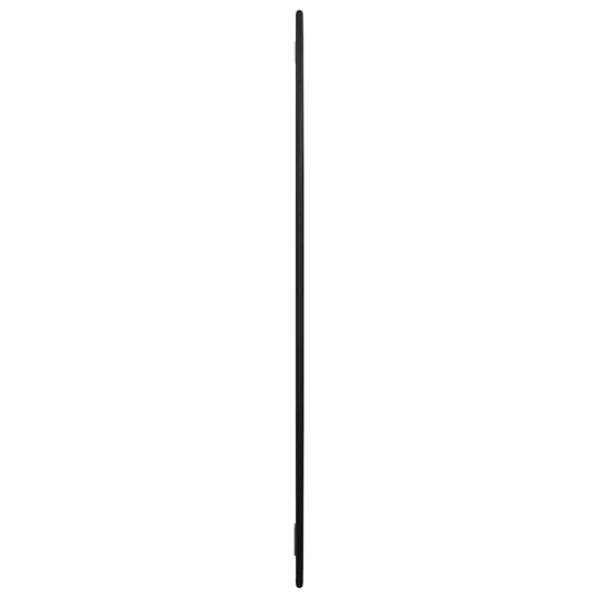 Wandspiegel rond &Oslash;60 cm zwart