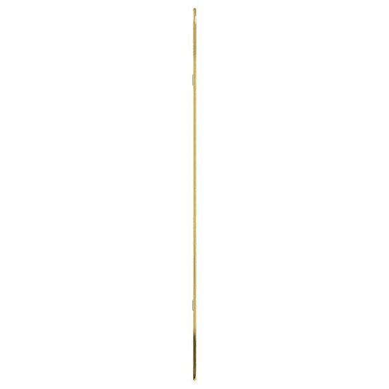 Wandspiegel 100x45 cm ovaal goudkleurig