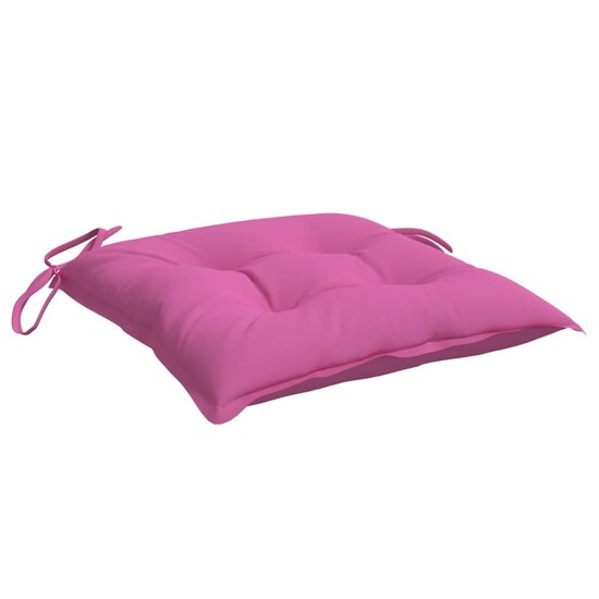 Stoelkussens Stof Roze 2 40 x 40 x 7 cm
