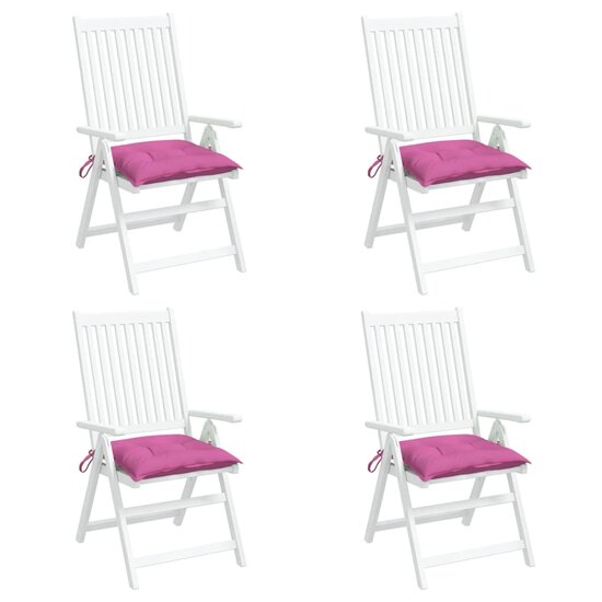 Stoelkussens Stof Roze 4 40 x 40 x 7 cm