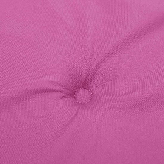 Stoelkussens Lage Rug Stof 4 100 x 50 x 4 cm Roze