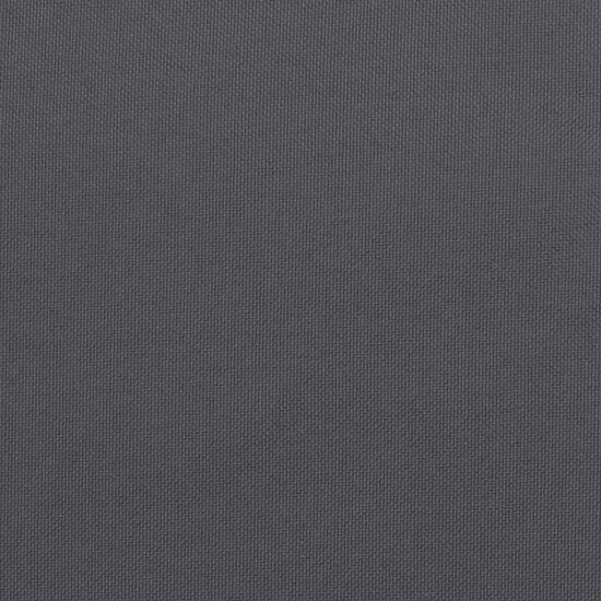 Stoelkussens 2 st hoge rug oxford stof antracietkleurig