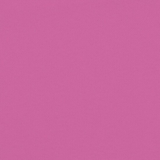 Stoelkussens Lage Rug Stof 2 100 x 50 x 4 cm Roze