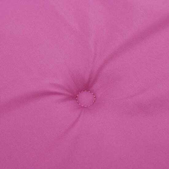 Stoelkussens Lage Rug Stof 6 100 x 50 x 4 cm Roze