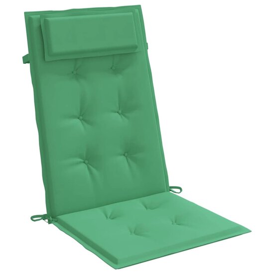 Stoelkussens Hoge Rug Oxford Stof 6 Groen