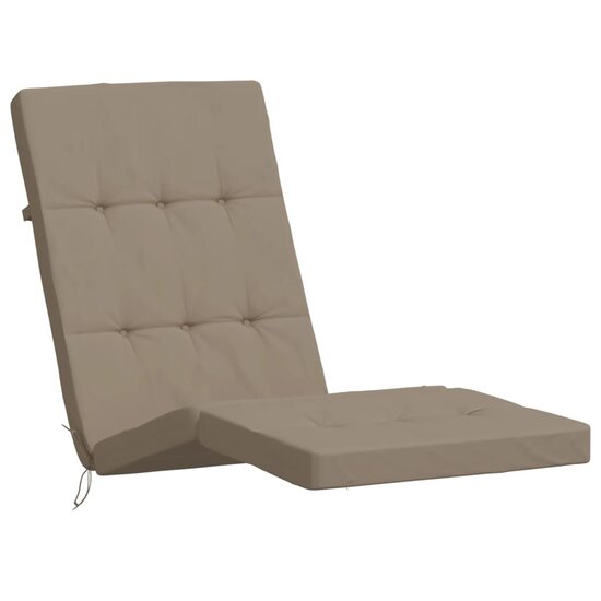 Terrasstoelkussens 2 st oxford stof taupe