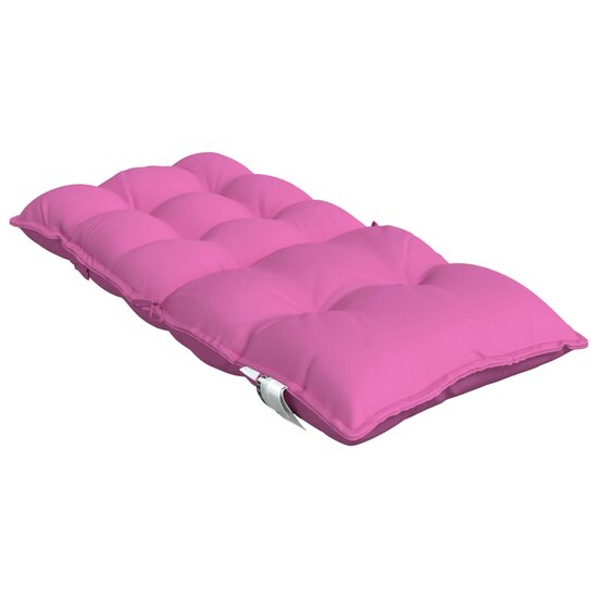 Stoelkussens Lage Rug Oxford Stof 6 Roze