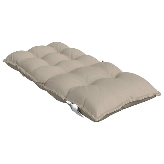 Stoelkussens Lage Rug Oxford Stof 6 Taupe