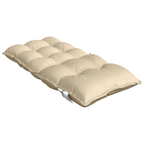 Stoelkussens Lage Rug Oxford Stof 4 Beige